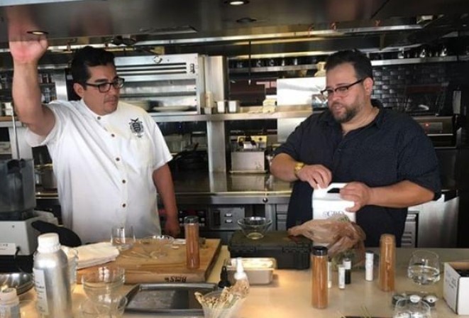 Collaboration with Iron Chef Jose Garces